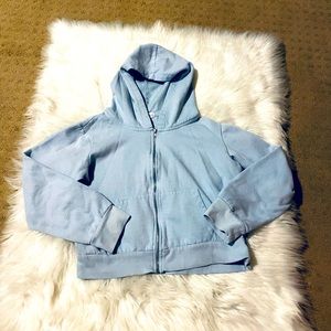 Tilly’s Blue zip up hoodie